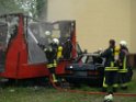 Brand Frittenwagen Pkw Koeln Vingst Passauerstr P39